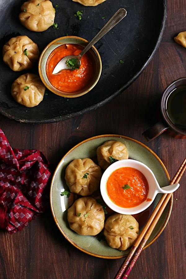 veg momos recipe